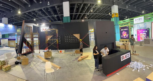 直擊2023國際電子商務(wù)博覽會現(xiàn)場 suez跨境電商展位布置火熱進(jìn)行中